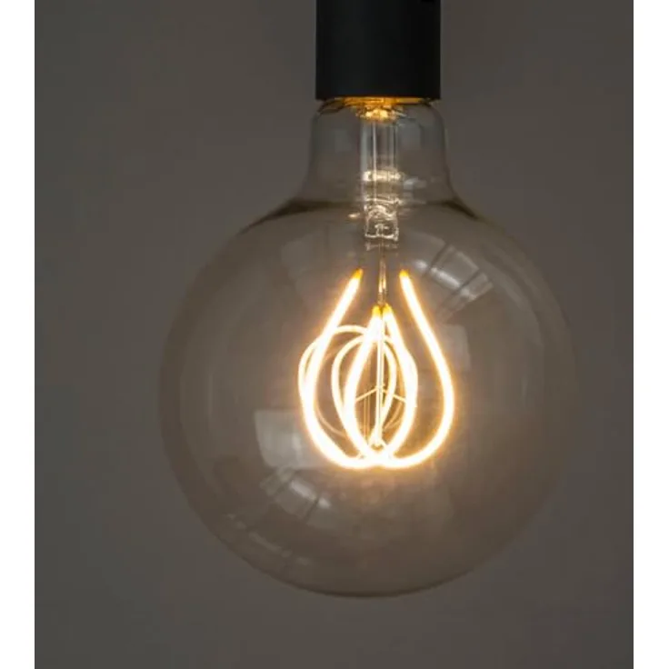 X4-LIFE E27 LED Vintage Glühbirne Filament Herz, 6 Watt, 230V, für Ambientebeleuchtung und Akzentbeleuchtung