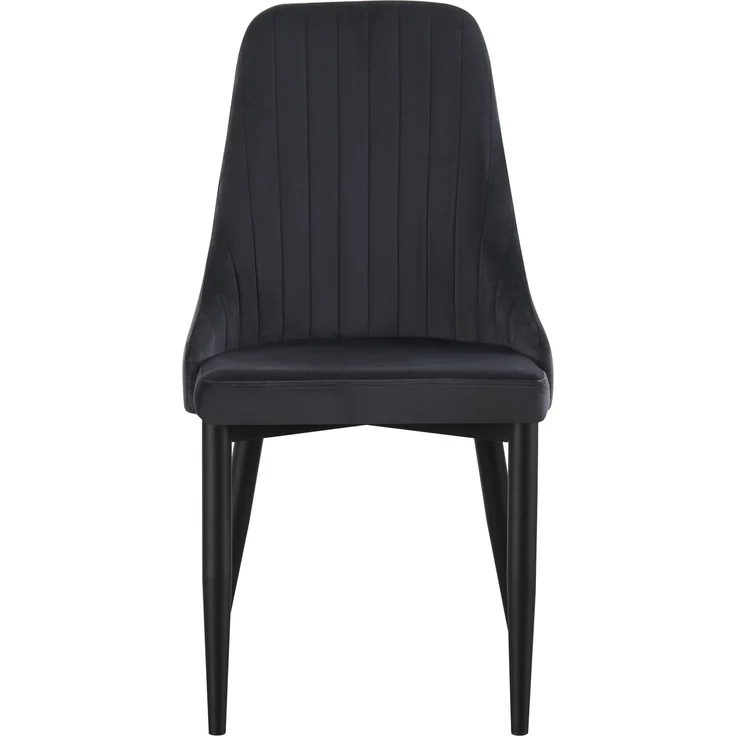 Stuhl 2er Set Monaco Stühle in Anthrazit - gemütliches Design - B/H/T: 44x88x58 cm – Bild 4