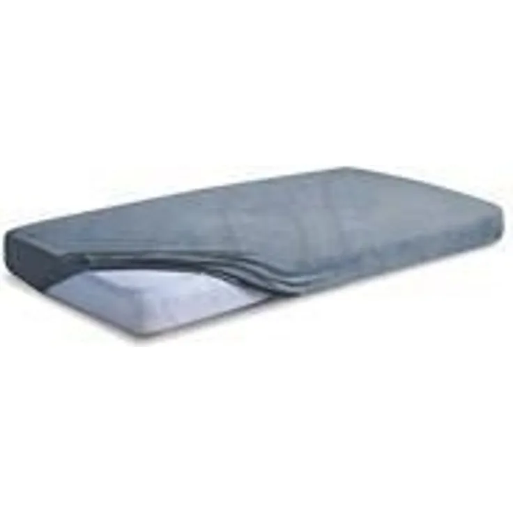 Matex Frottee-Spannlaken mit Gummi 150/160x190/200 PREMIUM Graphit - TPFPG160-44