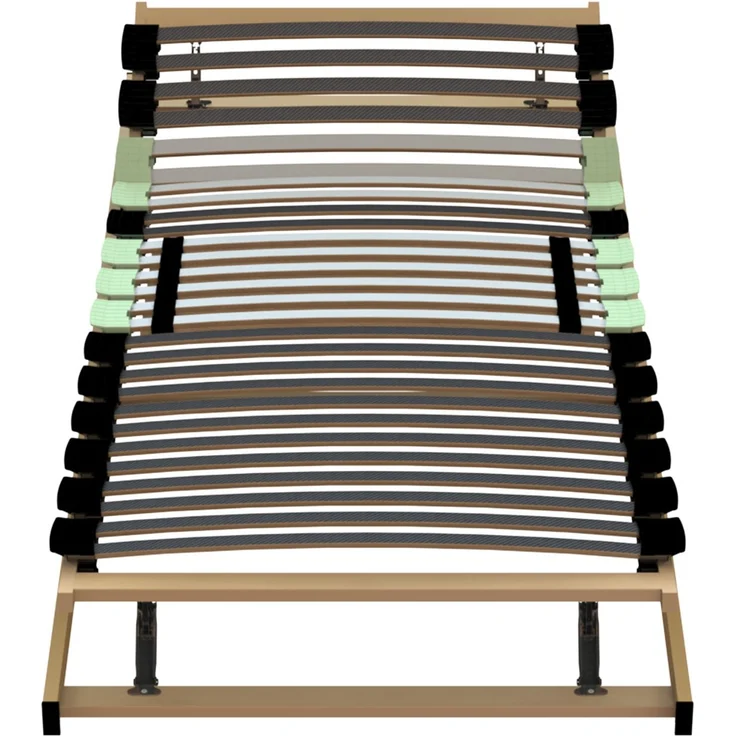 Hn8 Verstellbarer Lattenrost "Condor Zon", 100 x 200 cm, manuell & stufenlos verstellbar – Bild 2