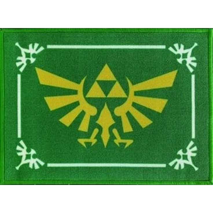BERONAGE Fußmatte The Legend of Zelda Fußmatte Hyrule 50x70 cm Gaming, Rutschfest, offizielles Lizenzprodukt, für Innenbereich – Bild 4