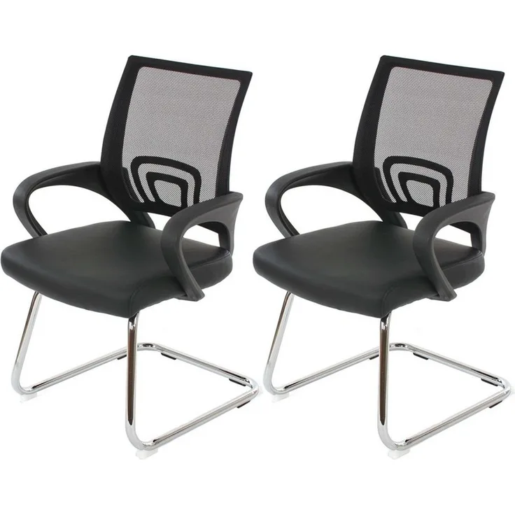 MCW 4-Fußstuhl Afragola-2 (Set, 2 St), 2er-Set, Ergonomisch geformte Rückenlehne, Leicht abwaschbar
