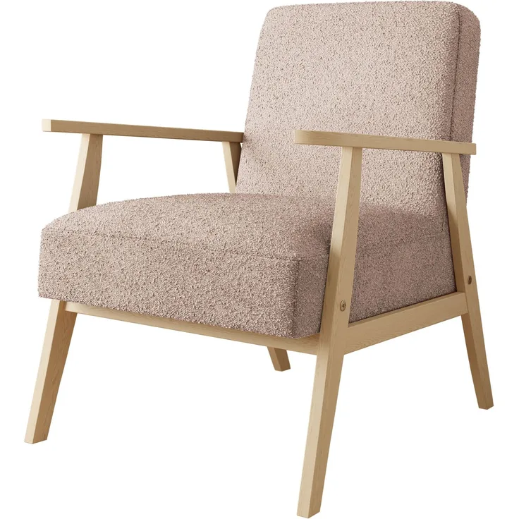 Sessel Wikez Boucle (Farbe: Baloo 2072)