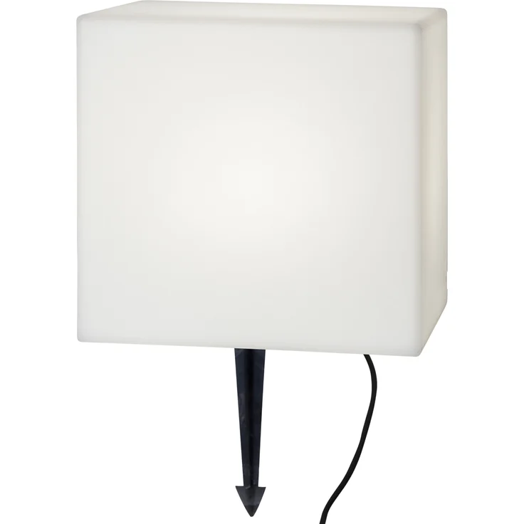 LED-Deko-Würfel "Gardenlight", weiß, 30x30cm,IP65