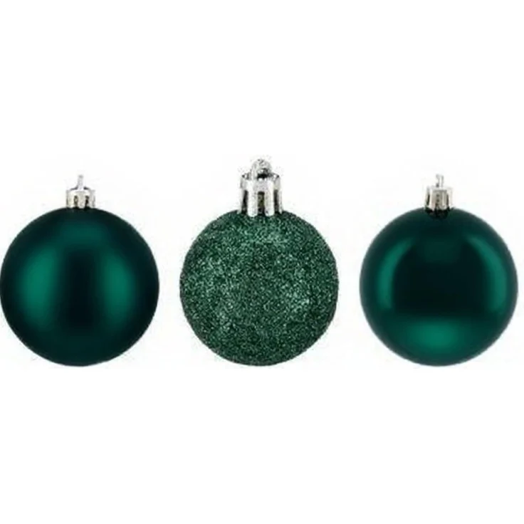 Relaxdays Weihnachtskugeln im 50er Set – Bild 6