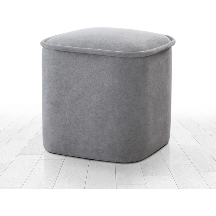 Hanah Home 'Dabin 8608 - Grey' Pouffe, Grau, 45 x 47 x 45 cm – Bild 5