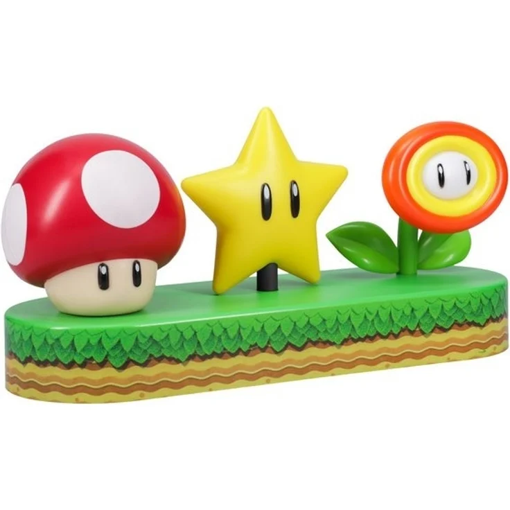 Paladone Dekolicht Super Mario Icon Light freistehend, LED fest integriert, Offiziell lizenziertes Merchandise – Bild 4