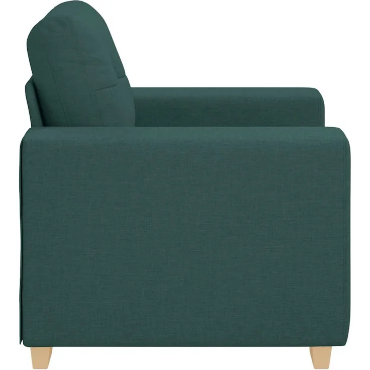 vidaXL Sofasessel Dunkelgrün 100x78x80 cm Stoff 4105063 – Bild 5