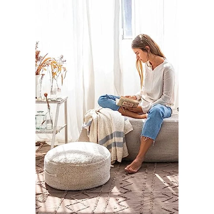 Lorena Canals Chill Hocker Beige – Bild 2