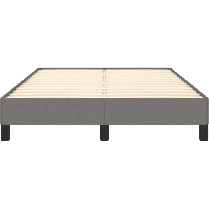 vidaXL Polsterbett, Stoff, 25,0 cm, Dunkelgrau, 120x190 cm – Bild 8