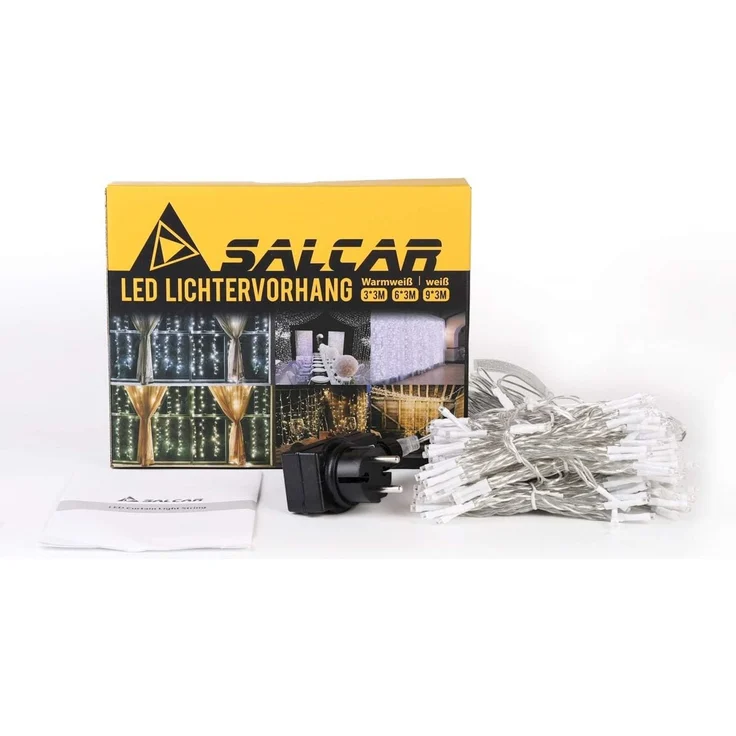 SALCAR 6m x 3m LED Lichtervorhang – Bild 7