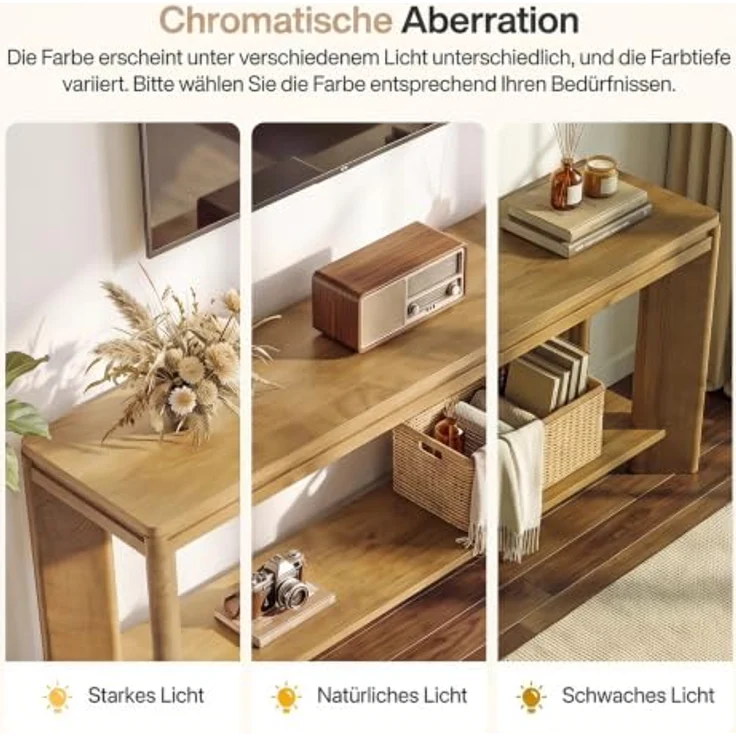 LITTLE TREE TV Schrank, für Fernseher bis zu 70 Zoll, 160cm Konsolentisch – Bild 6