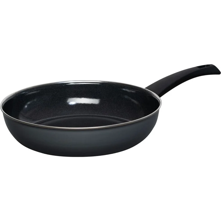 Riess Pfanne Emaillepfanne 28 cm, dark grey