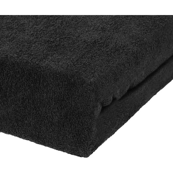 NatureMark Spannbettlaken Frottee Spannbetttuch, 80% Baumwolle / 20% Polyester, Gummizug: rundum, (1 Stück), Spannbetttuch in vielen Größen und Farben – Bild 1