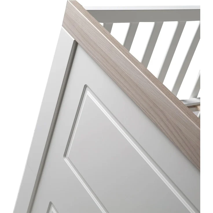 roba Kinderzimmerset 'Felicia' 3-teilig - Bett 70 x 140 - Kleiderschrank 3-türig - Weiß / Luna Elm – Bild 25