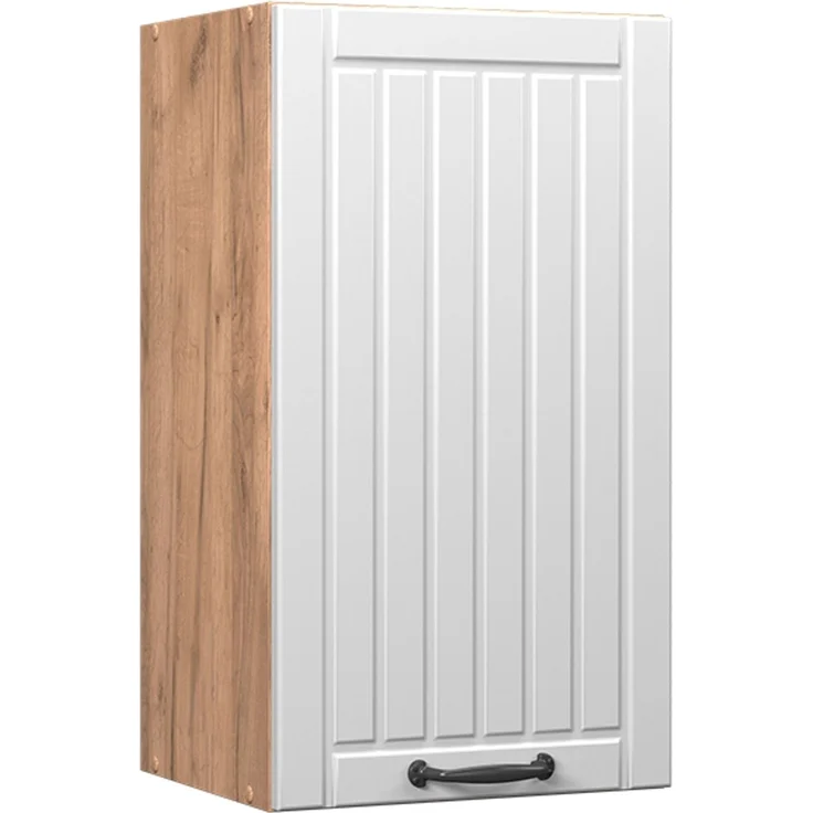 Hängeschrank Fame-Line Weiß Landhaus 40 cm Vicco – Bild 1
