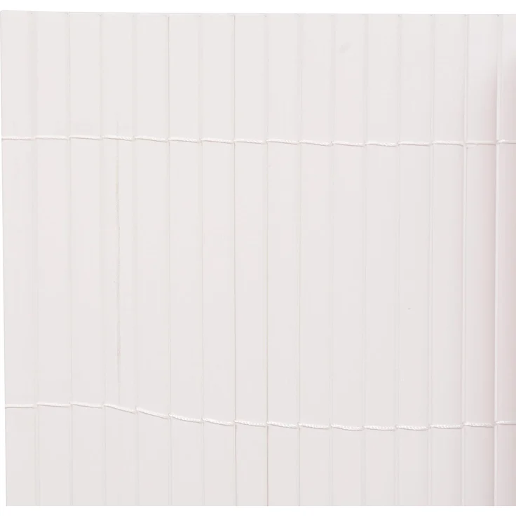 vidaXL Gartenzaun Weiß 150 x 300 cm PVC 43632 – Bild 6