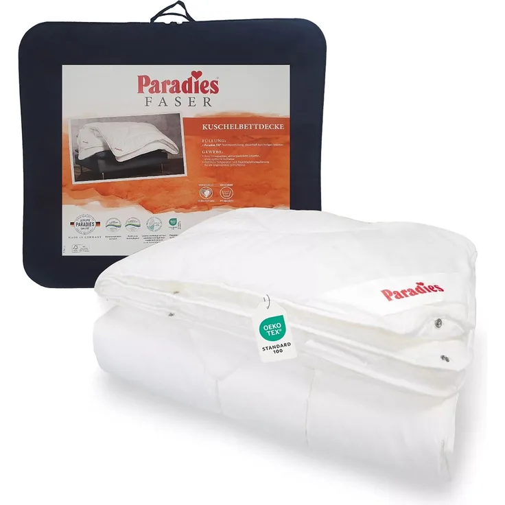 Paradies Halia Varietta extra warme 4-Jahreszeiten Bettdecke 135x200