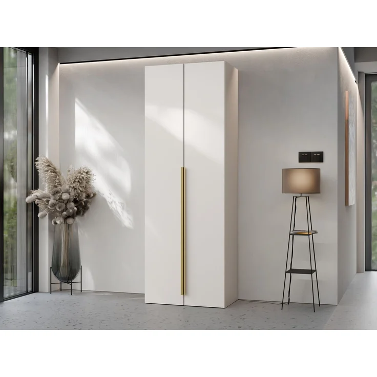 Kleiderschrank Kerkin 2D (Farbe: Sandfarben) – Bild 2