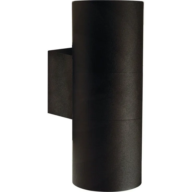 Nordlux Tin Maxi Outdoor Doppel Wandleuchte Schwarz