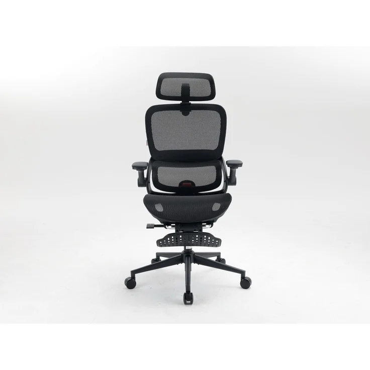 Sihoo Ergonomischer Stuhl B100-Pro, Mit Pedal, 131 x 73 cm, in Schwarz – Bild 13