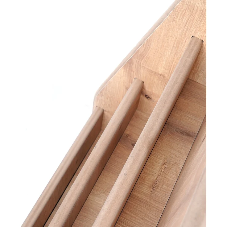 Calicosy 'MAEL' Kinder-Bücherregal mit Eichenoptik H59 cm - Eiche – Bild 4
