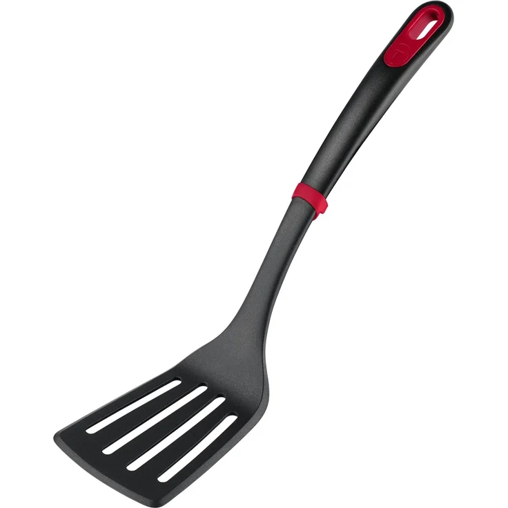Tefal Ingenio+ Pfannenwender K19846 – Bratenwender aus glasfaserverstärktem Nylon mit Silikon-Sicherheitsring, hitzebeständig bis 230 °C, kratzfest, spülmaschinenfest, ideal zum Kochen & Wenden