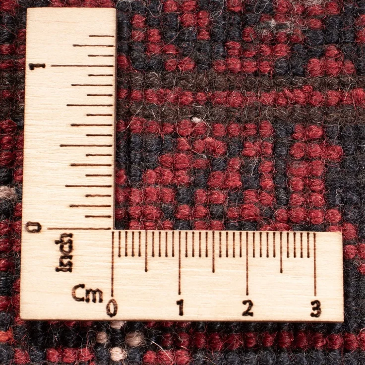 Afghan Teppich - 296 x 193 cm - rot – Bild 5