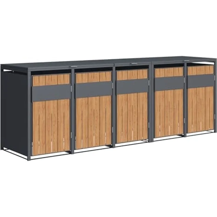 Westmann Varius 5 | Metall Mülltonnenbox 5er |