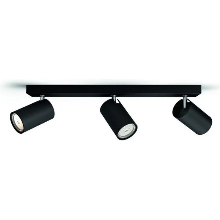 Philips myLiving Kosipo Spot 3xGU10 Black