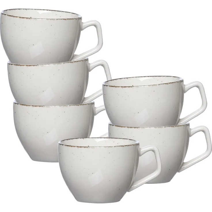 Ritzenhoff & Breker Casa Espressotasse 80 ml beige 6er Set – Bild 1