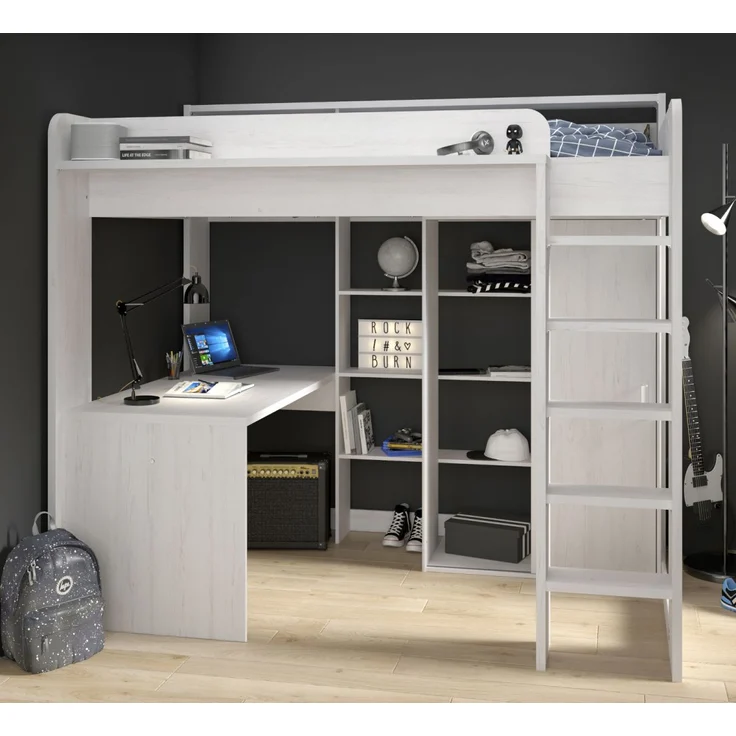 Parisot Hochbett Higher in Kiefer hell 206 cm – Bild 2