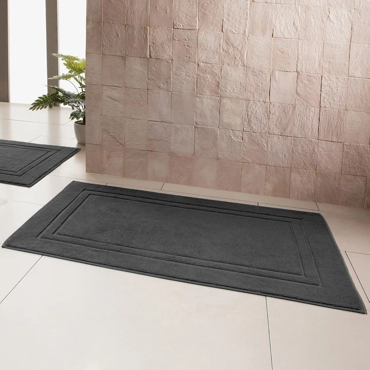 Erwin Müller Badematte Badteppich "Konstanz", Höhe 9 mm, eckig, Uni – Bild 2