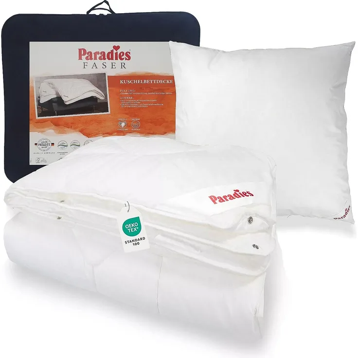 Paradies Bettenset Halia Varietta 4 Jahreszeiten+ Kissen Softy 135x200