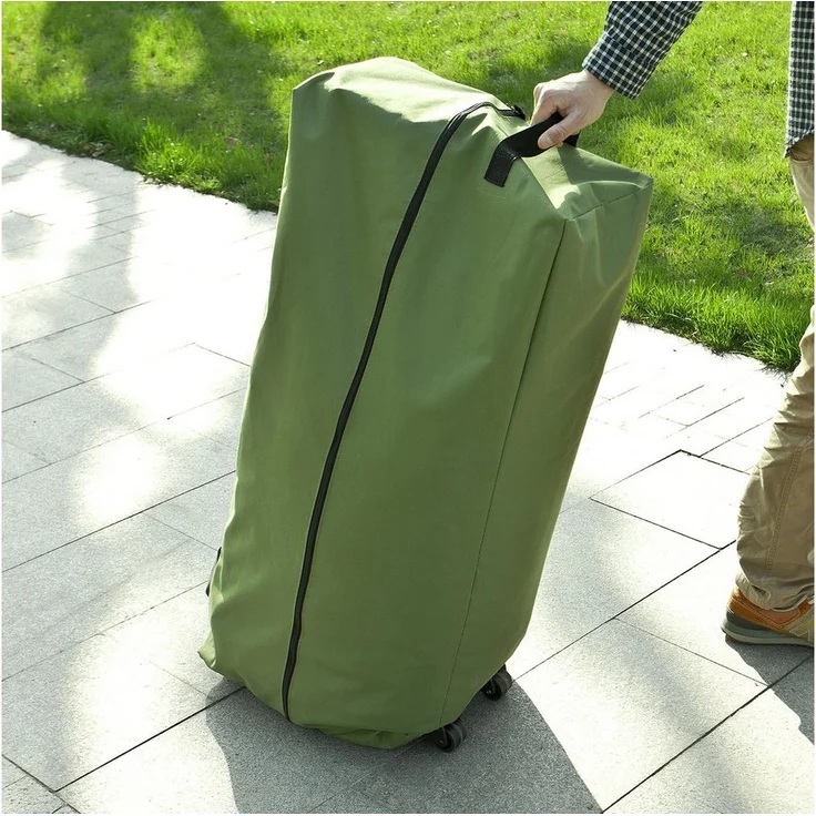 SoBuy Feldbett OGS32 Campingzelt 4in1-Zelt mit Campingliege Schlafsack Luftmatratze – Bild 2