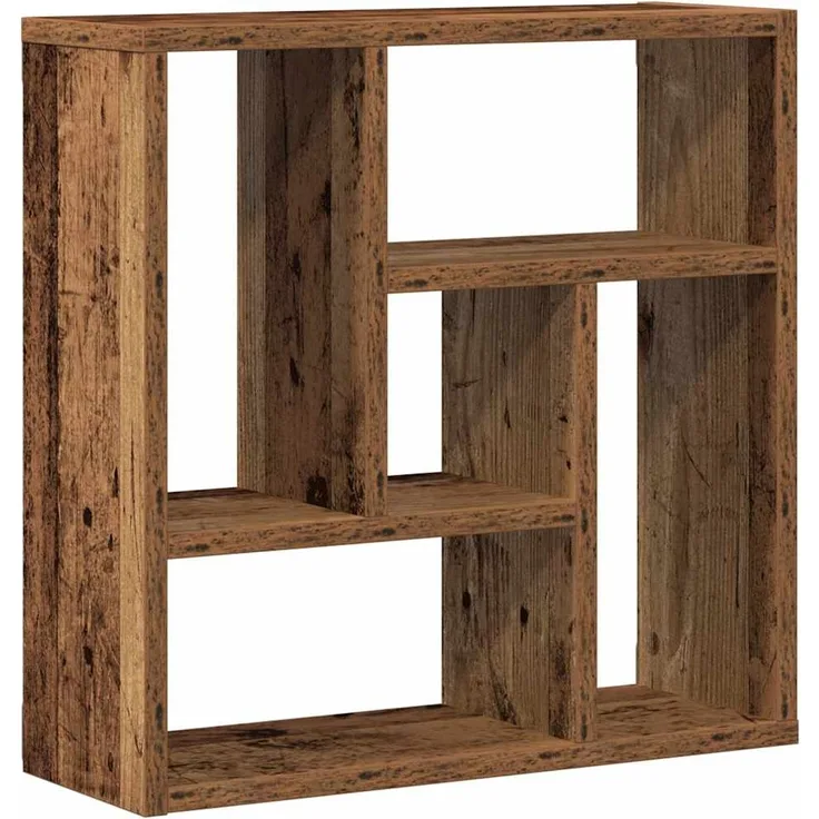 vidaXL Wandregal Altholz-Optik 45x16x45 cm Holzwerkstoff 856071