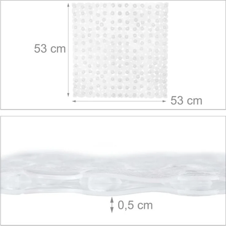 Duschmatte Steinoptik quadratisch 10029454_50 – Bild 4