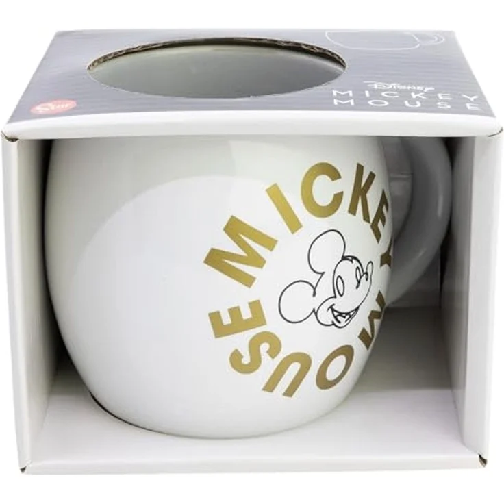 Disney Mickey Mouse Signature Globe Tasse 380 ml in Geschenkbox – Bild 3