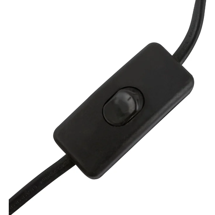 LED Tischleuchte, Kristallglas klar, Textil weiß – Bild 10