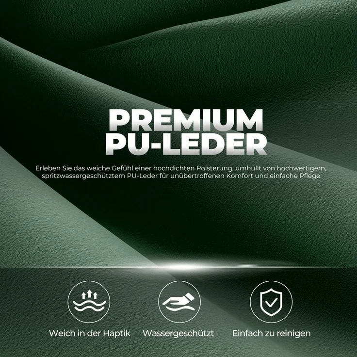 GTPLAYER Gaming-Stuhl Atmungsaktiver Bürostuhl, ergonomisch Hochwertiger - Stoff/Kunstleder, 160° Verstellbare Rückenlehne und ausziehbare Fußstütze – Bild 2