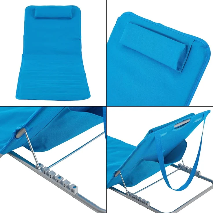Strandmatte Cellorigo 2er Set Blau [en. casa] – Bild 7