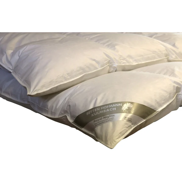 Betten Hofmann Sibiria 10cm Hochsteg Daunenbett sibirischer 1A1A Wildgänseflaum 240x220 cm – Bild 2