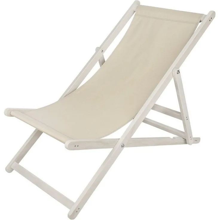 Feel2Home Gartenliege Liegestuhl Strandliege Gartenliege Klappbar Sonnenliege Farbauswahl, Stück, inkl. Sicherung gegen ungewolltes Zusammenklappen