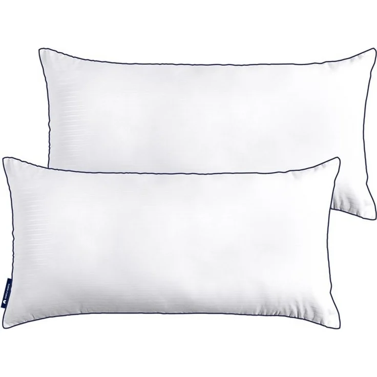 Gentle North Microfaserkissen Kopfkissen in Hotelqualität - Einzeln oder im 2er Set - 60° Waschbar, Füllung: Polyester, Rückenschläfer, Seitenschläfer, Bauchschläfer, Comfort, Reißverschluss für Füllung - Made in EU - allergikerfreundlich – Bild 4
