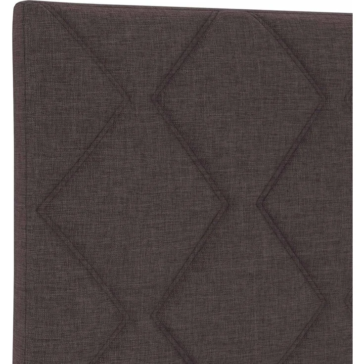vidaXL Ottoman Bett mit Matratze Dunkelbraun 160 x 200 cm Stoff 3456423 – Bild 10
