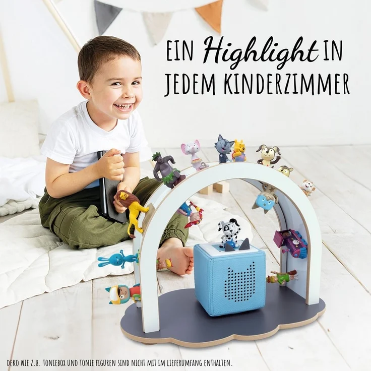 Holzura Kinderregal Das neue Tonie-Standregal – liebevoll gestaltet & praktisch zugleich – Bild 2