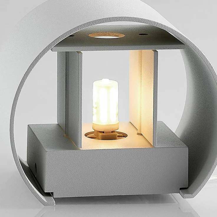 Arcchio Wandleuchte Zuzana, Metall, Weiß IP20, 1 x 8 W LED – Bild 7