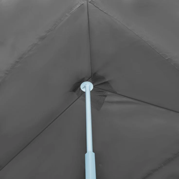 Faltzelt Partyzelt Pop-Up, Pavillon mit 5 Seitenwänden 870x291x315 cm Anthrazit – Bild 6