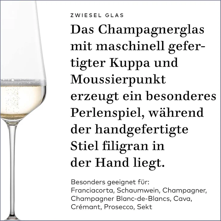 Zwiesel Glas DUO Champagnerglas 2er Set – Bild 8