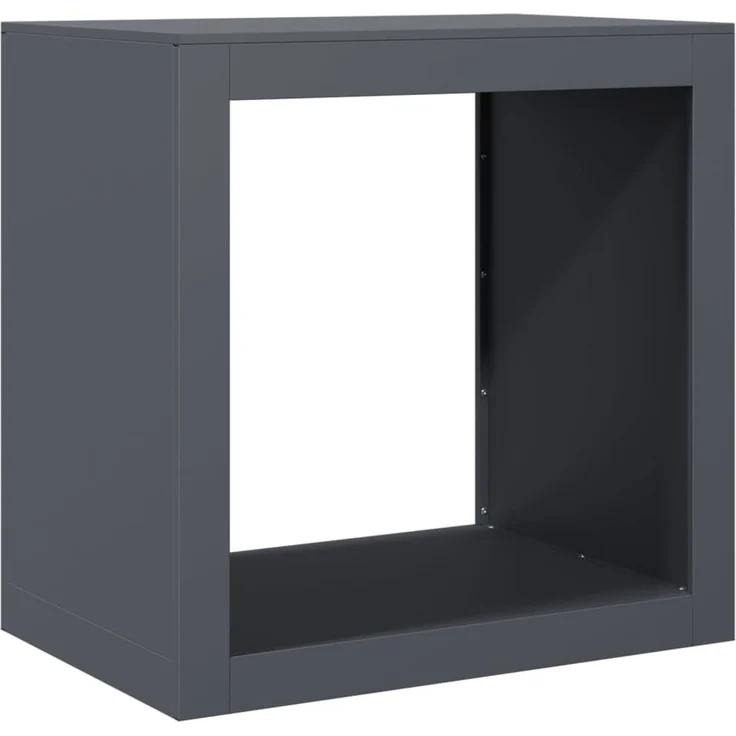 vidaXL Brennholzregal Anthrazit 60x40x60 cm Stahl 851005 – Bild 1